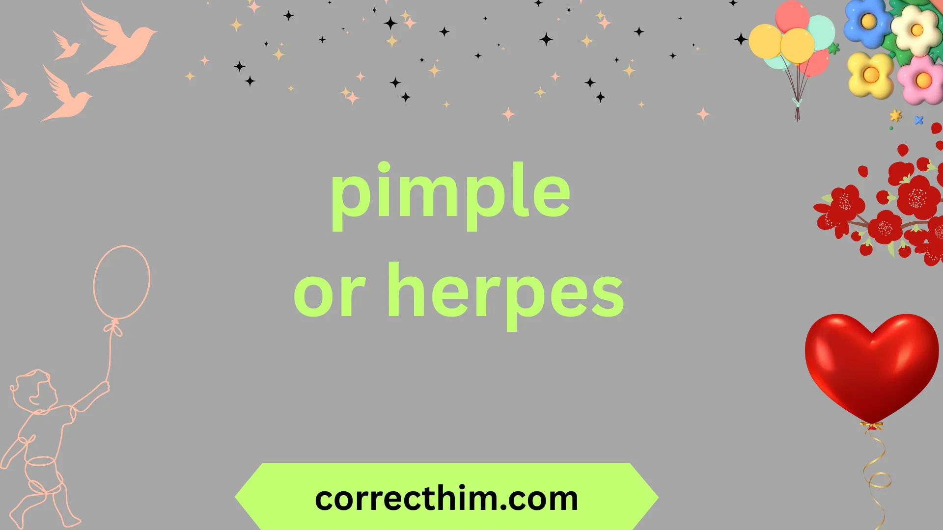 pimple or herpes