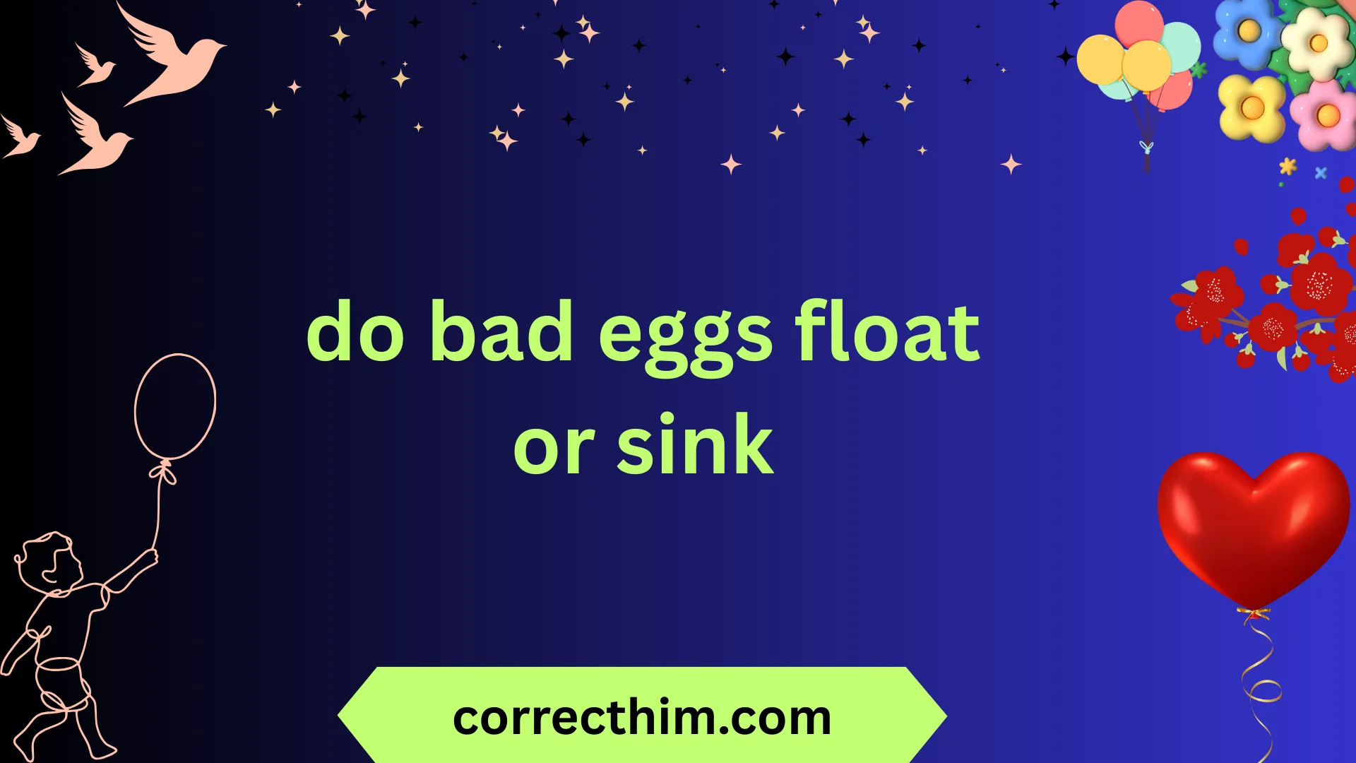 do bad eggs float or sink