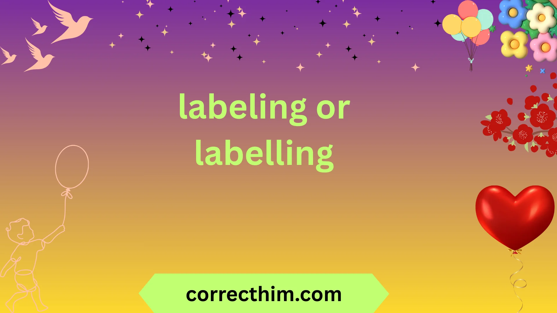 labeling or labelling