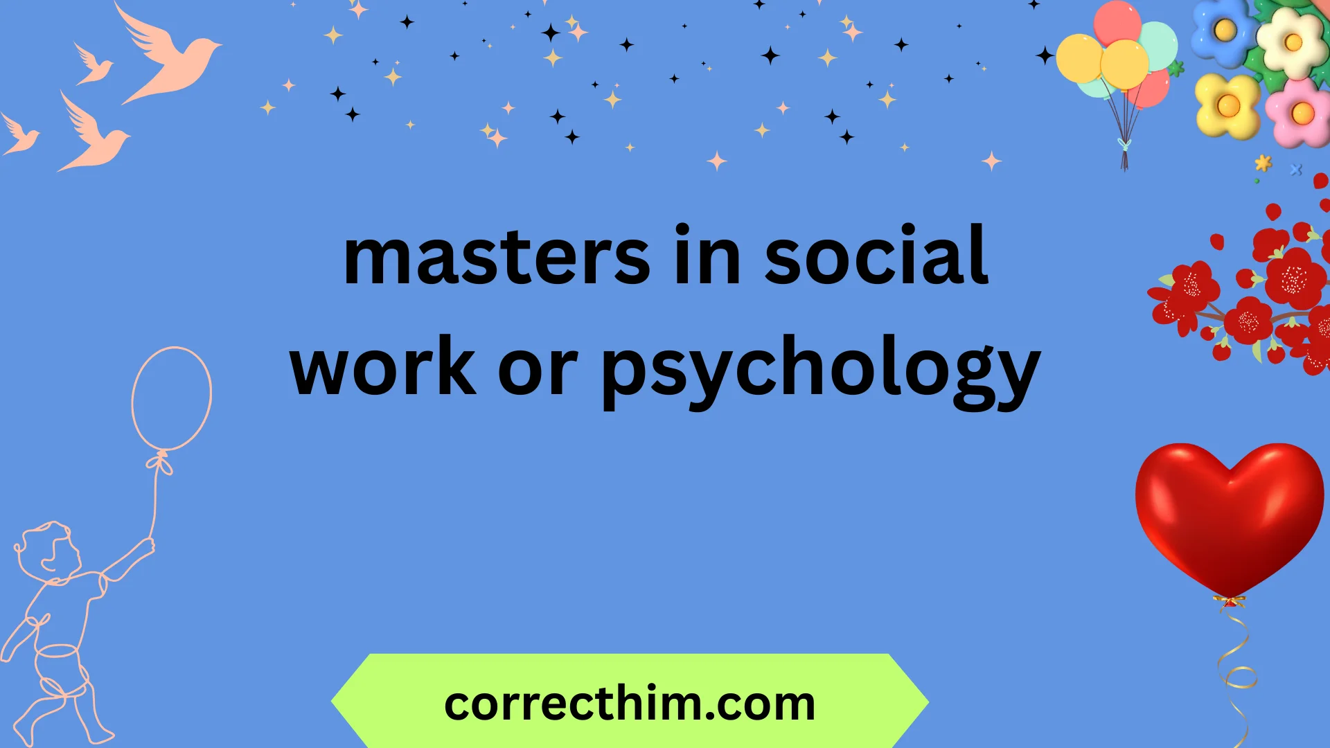 masters in social work or psychology