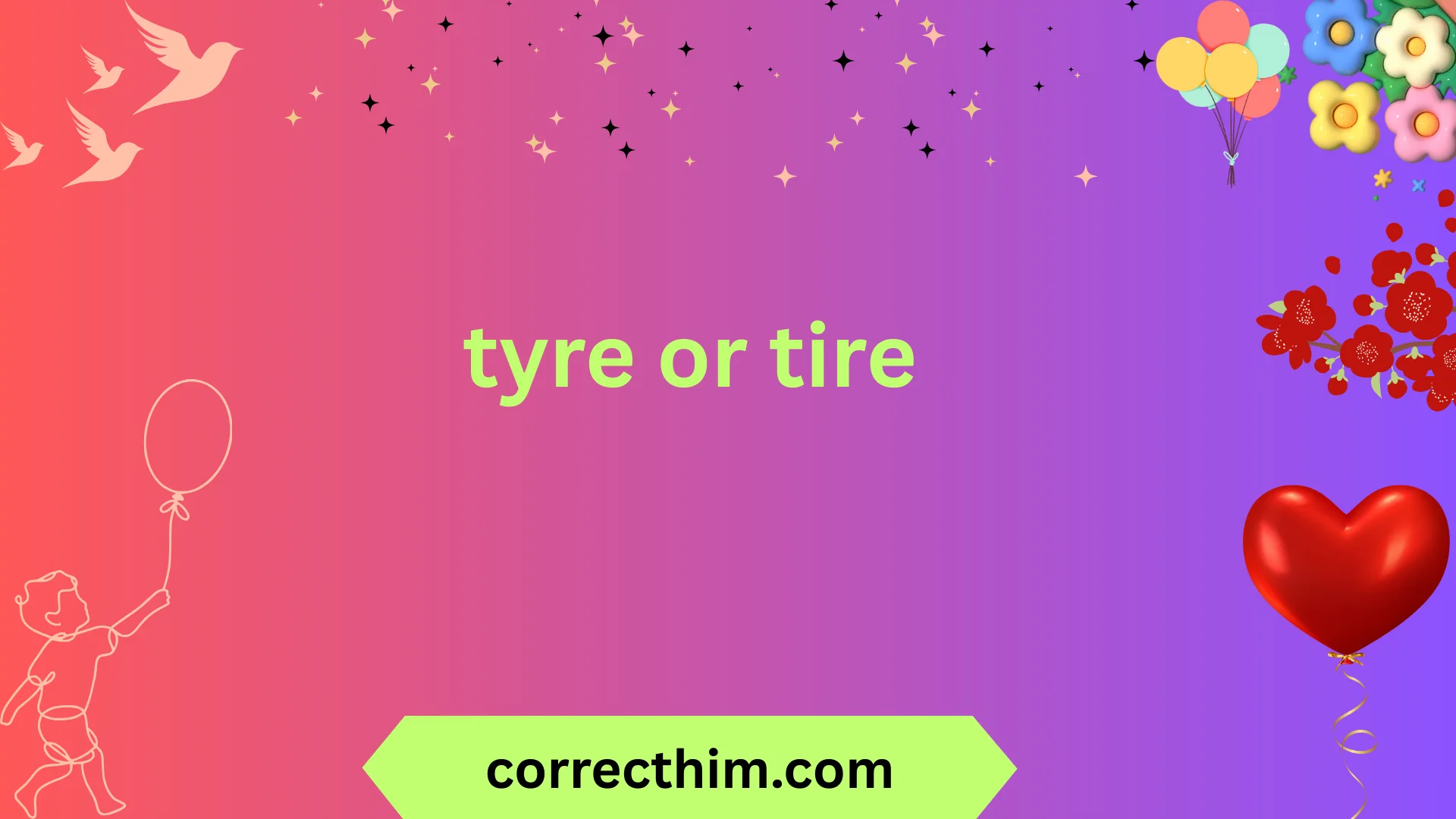 tyre or tire