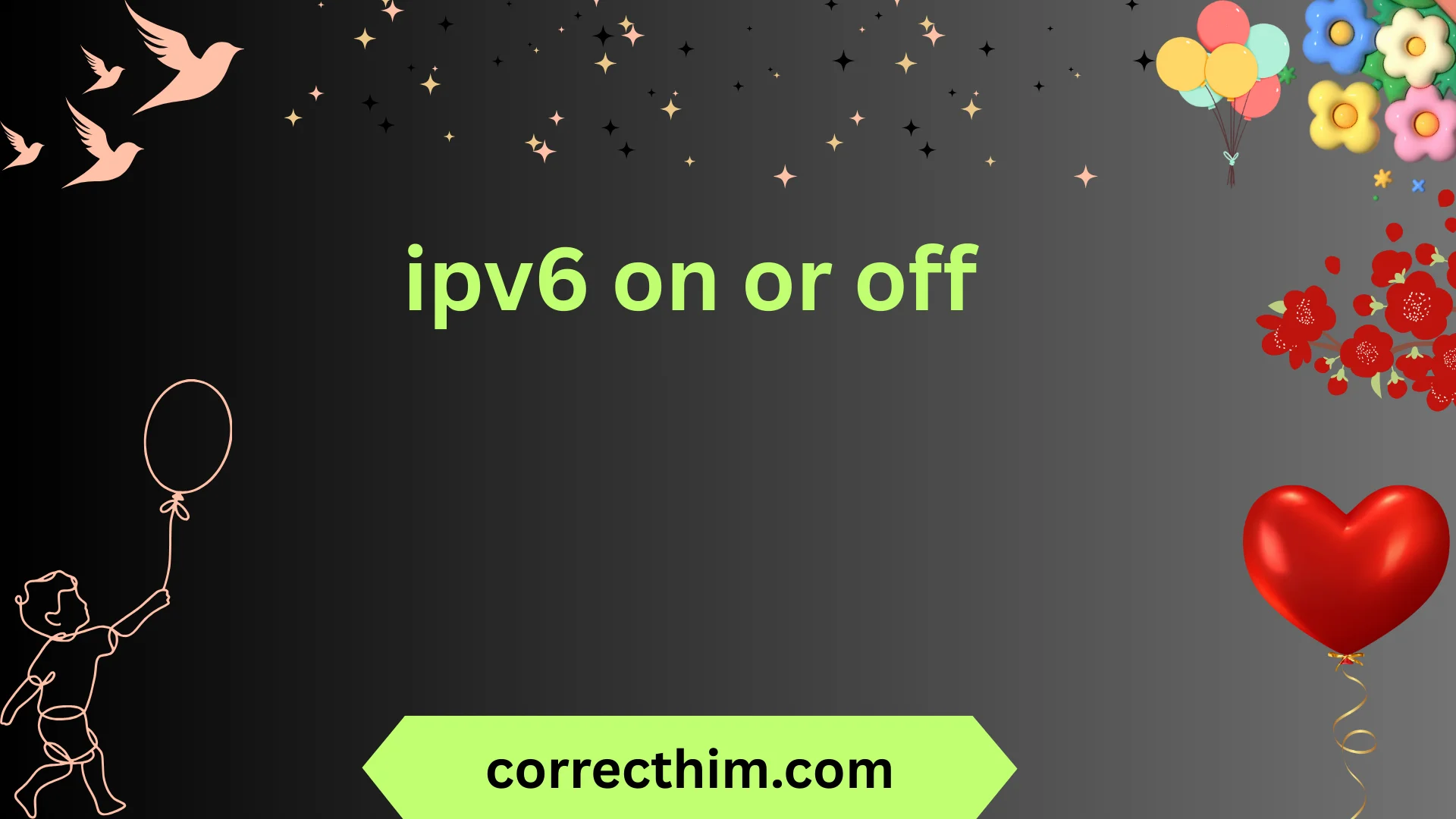 ipv6 on or off