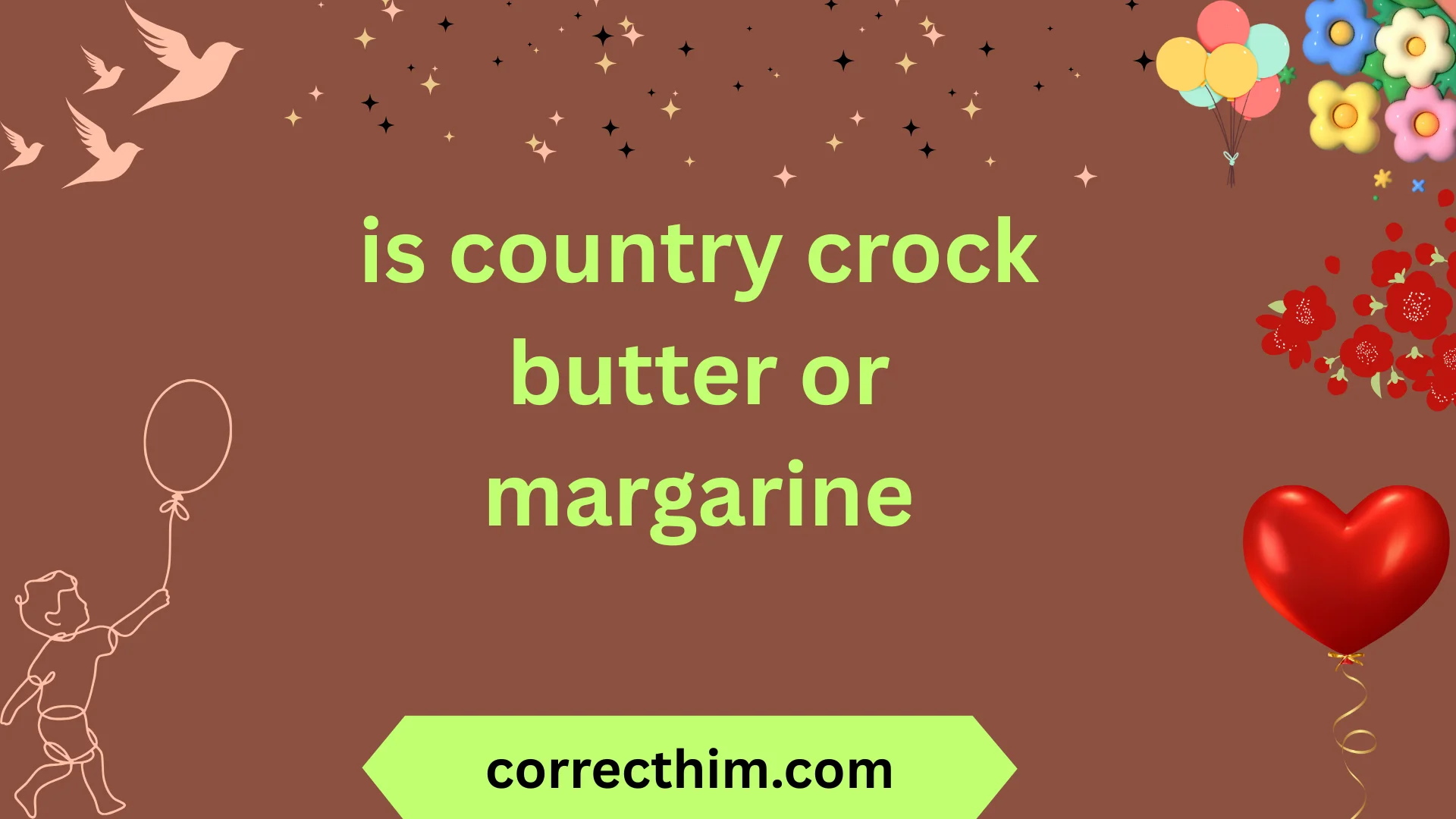 is country crock butter or margarine