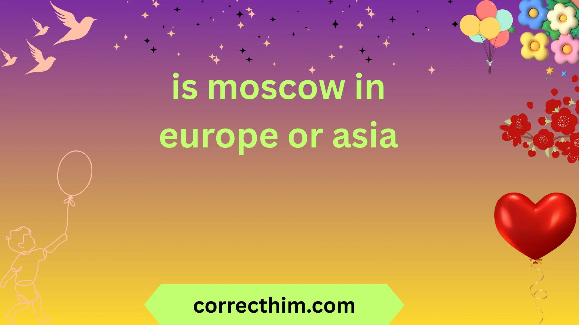 is moscow in europe or asia