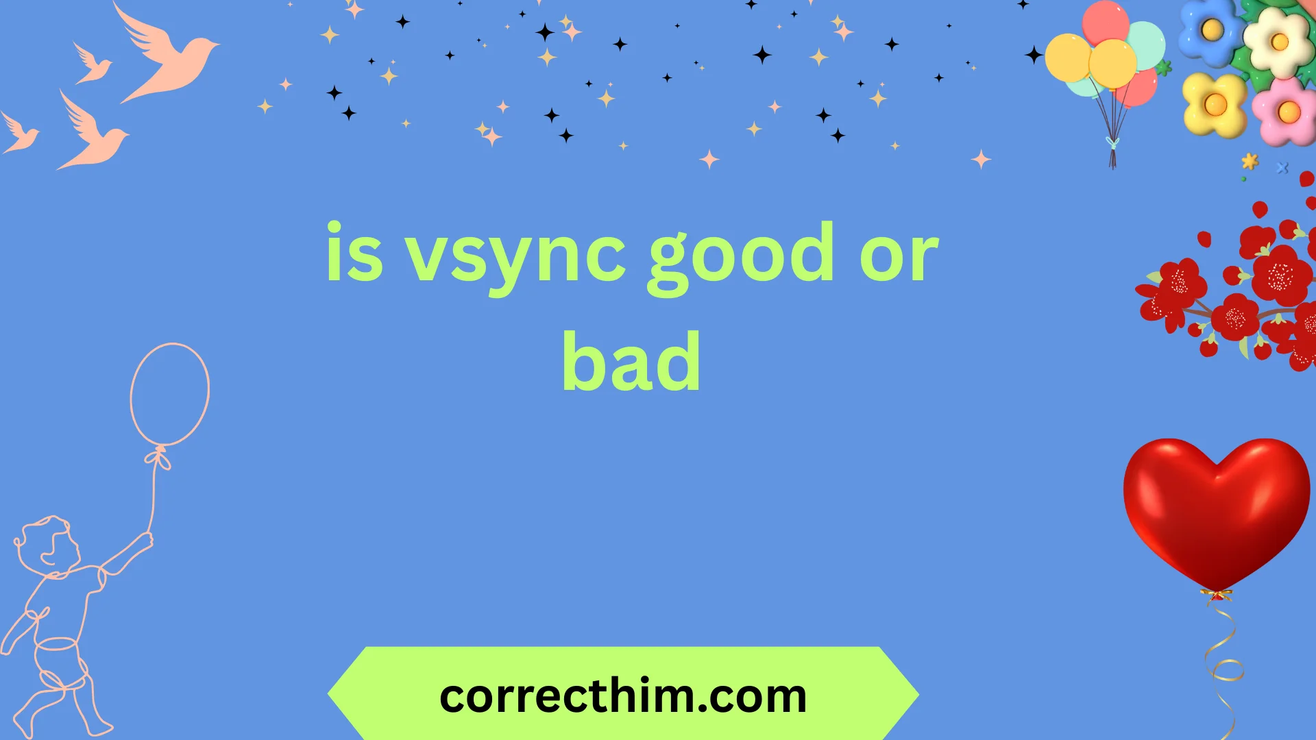 is vsync good or bad