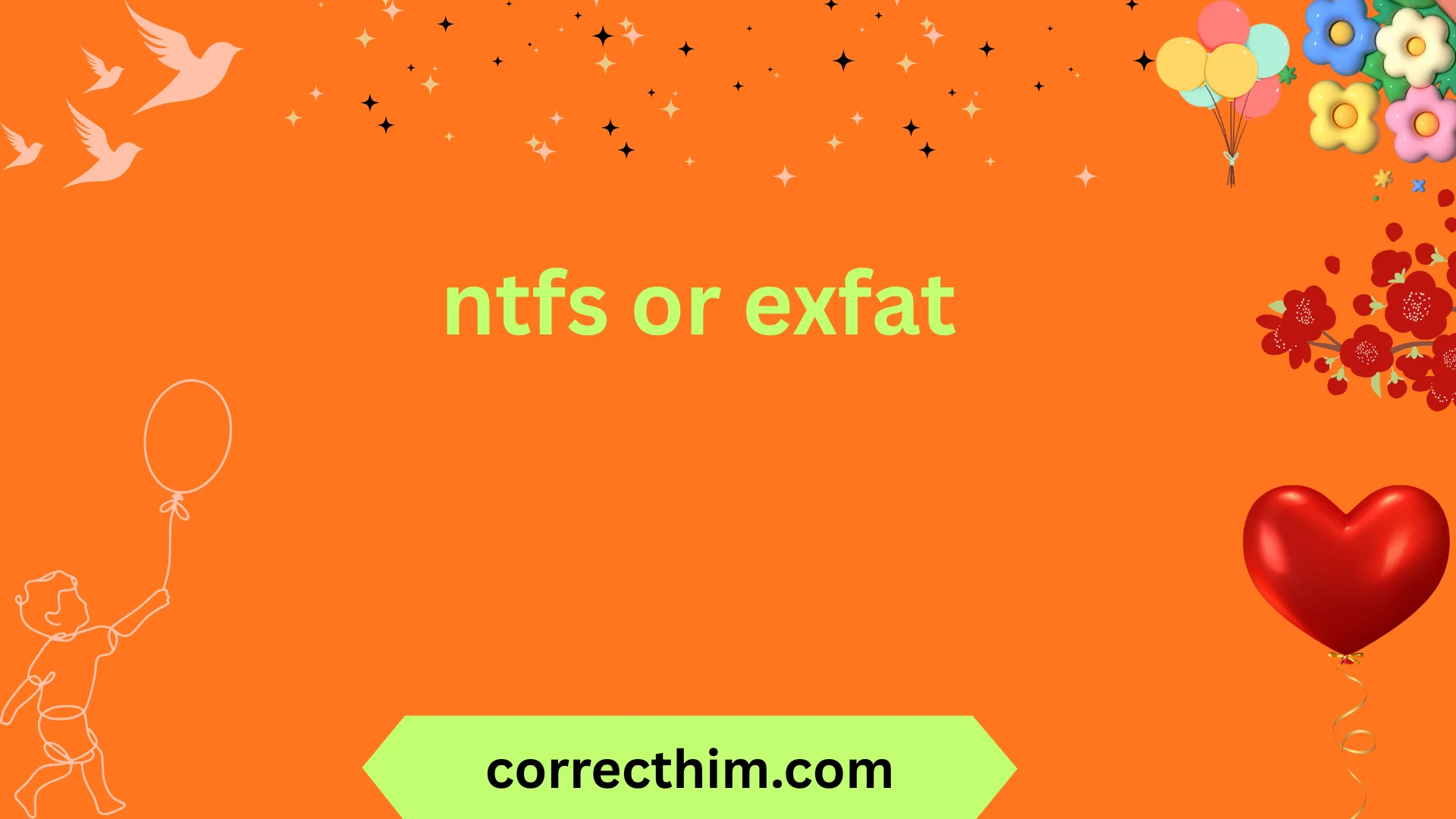 ntfs or exfat
