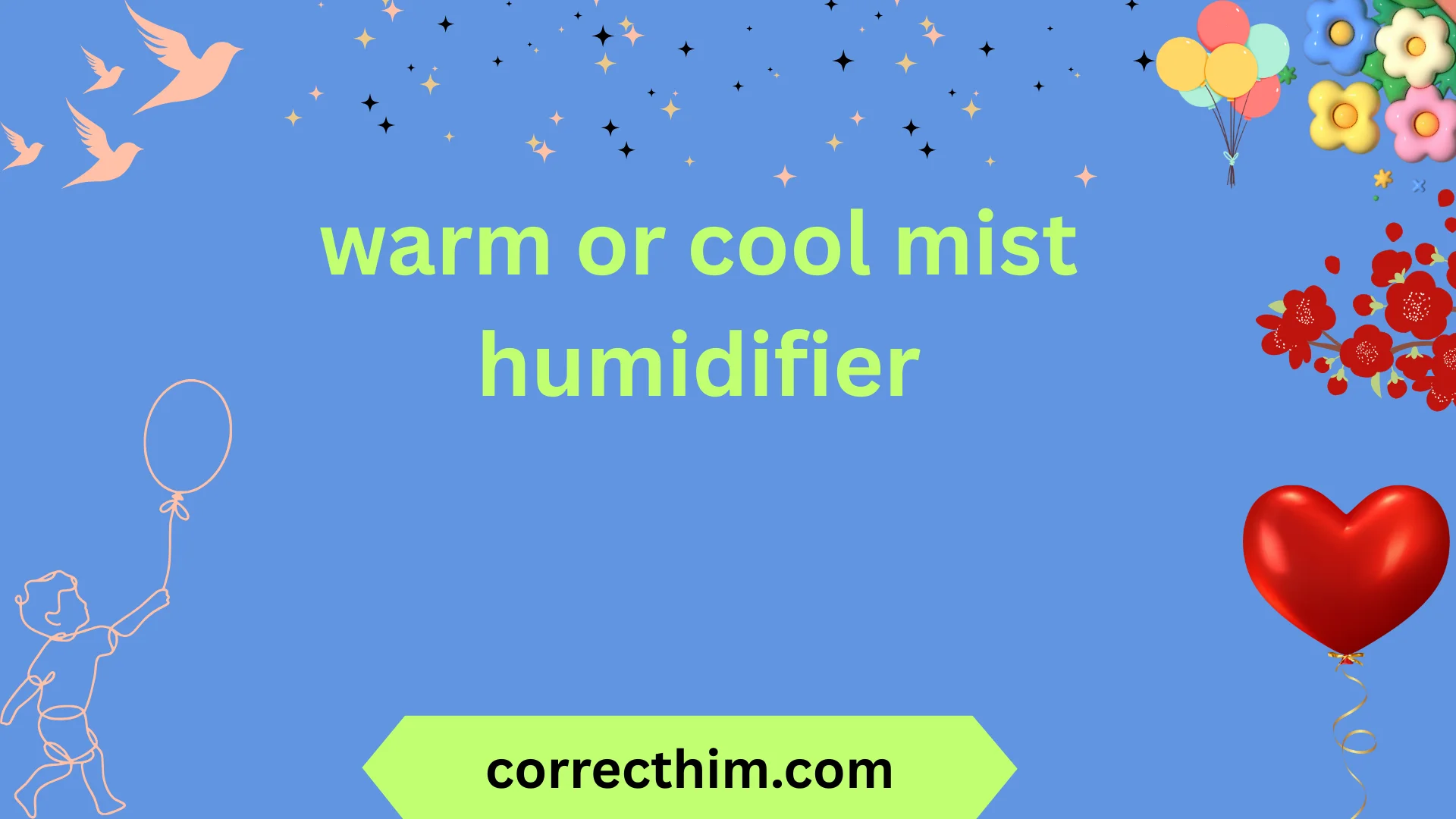 warm or cool mist humidifier